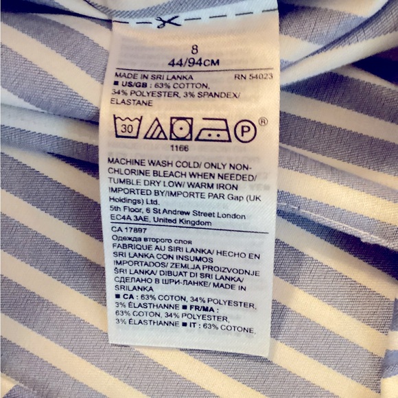 NWT BANANA REPUBLIC PLEATED CUFF BUTTON UP SHIRT - RILEY FIT - Picture 7 of 11